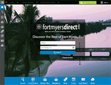Tablet Screenshot of fortmyersdirect.info